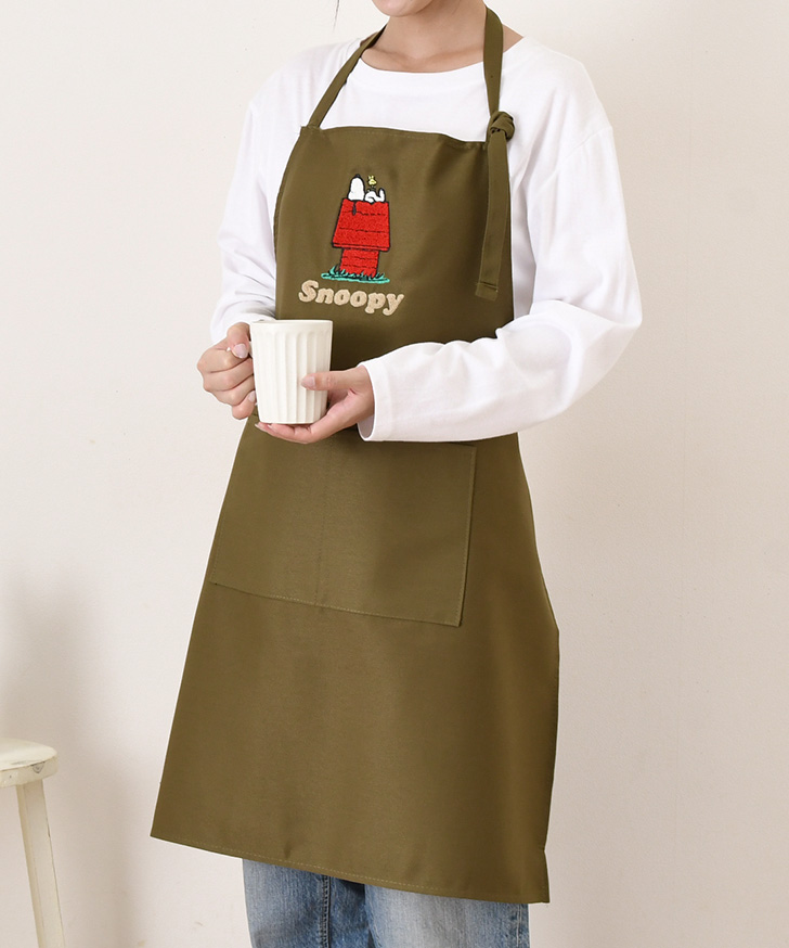 エプロン おしゃれ 保育士 ショート 首掛け 首かけ 短い キャラクター