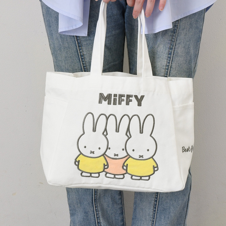 トートバッグ ランチバッグ レディース 小さめ 軽量 ミッフィー miffy