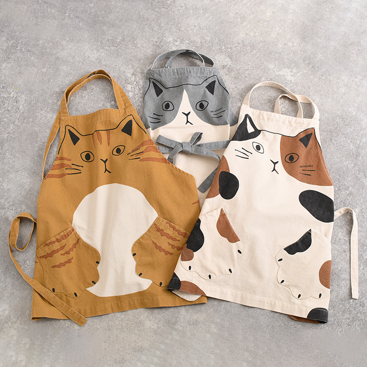 AND PACKABLE（アンドパッカブル） エプロン レディース キッズ