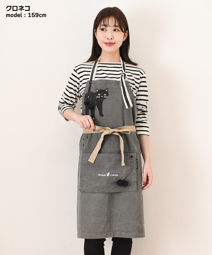 AND PACKABLE（アンドパッカブル） エプロン 大きいサイズ おしゃれ