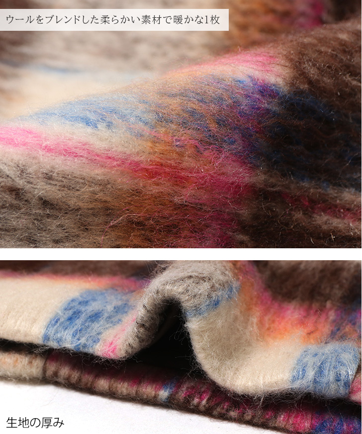 チェスターコート ロング チェック柄 レディース アウター 上着