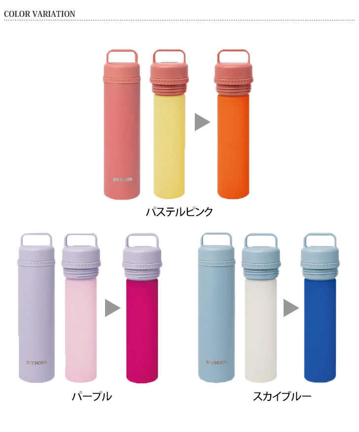 Magic STICOL 2in1 BOTTLE スティコル 氷嚢 氷のう 魔法瓶 スポーツ