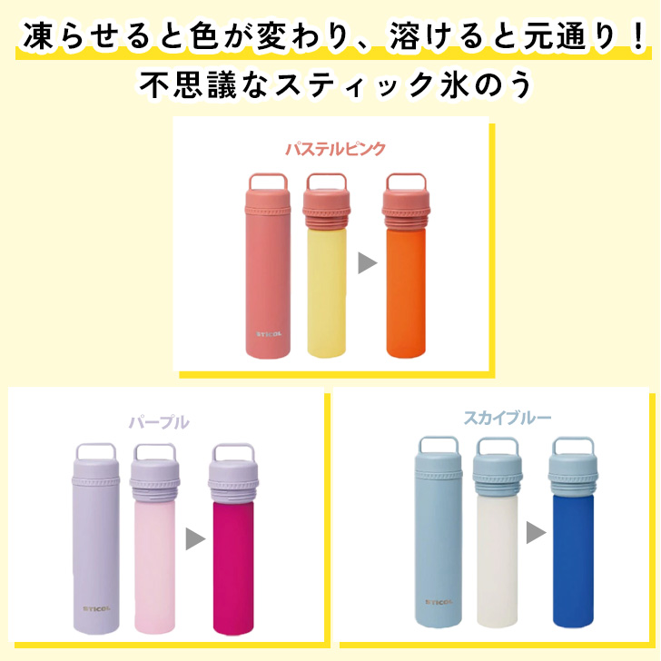 Magic STICOL 2in1 BOTTLE スティコル 氷嚢 氷のう 魔法瓶 スポーツ