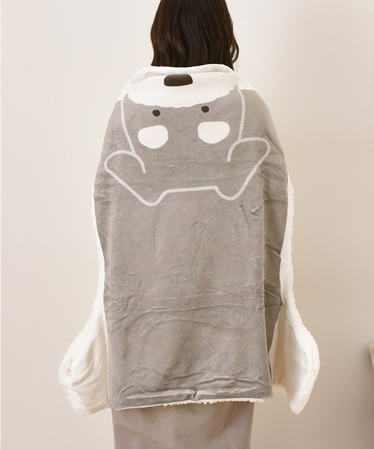 ブランケット 犬 おしゃれ ひざ掛け 毛布 暖かい あったか アニマル