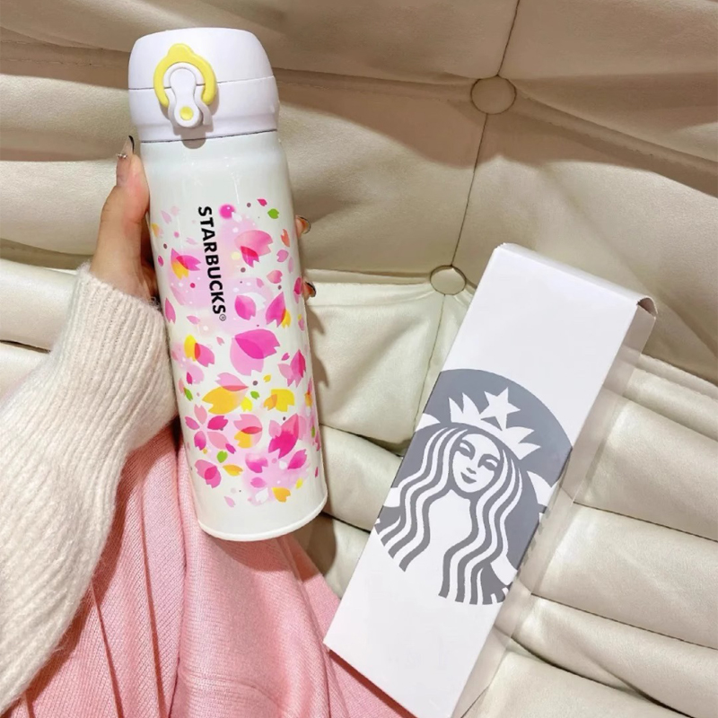 スターバックス starbucks 水筒 魔法瓶 ステンレスボトル 桜 水筒 500ml 保冷保温 魔法瓶 男女兼用 軽量構造 直飲み :  2024062701 : レインズショップ - 通販 - Yahoo!ショッピング