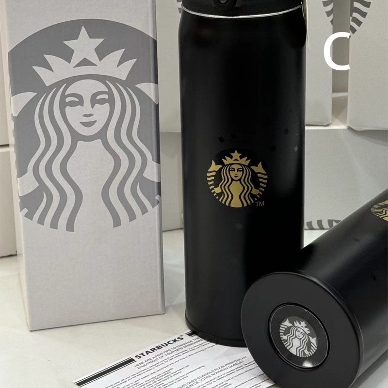 スターバックス starbucks 水筒 魔法瓶 ステンレスボトル 桜 水筒 500ml 保冷保温 魔法瓶 男女兼用 軽量構造 直飲み