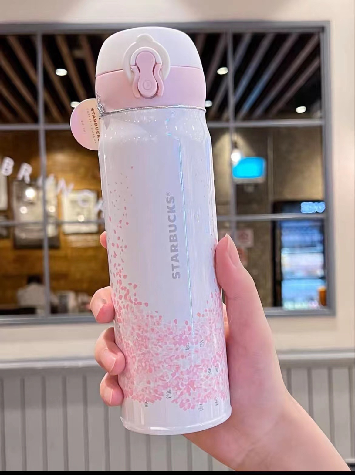 スターバックス starbucks 水筒 魔法瓶 ステンレスボトル 桜 水筒 