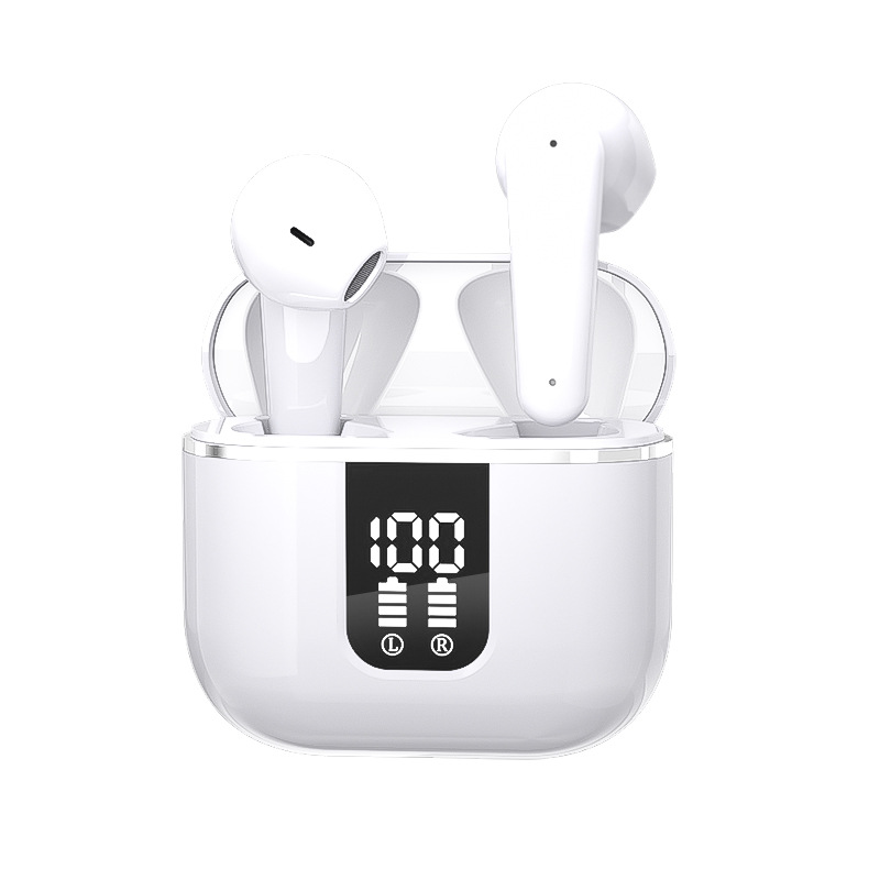 ワイヤレスイヤホン イヤホン ワイヤレス Bluetooth 5.3 iPhone15 防水 片耳 両耳 ノイズキャンセリング ブルートゥース マイク 通話 軽量｜rains-shop｜03