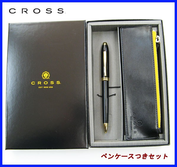 CROSS（クロス） クロスボールペン ペンケースつきセット タウンゼント