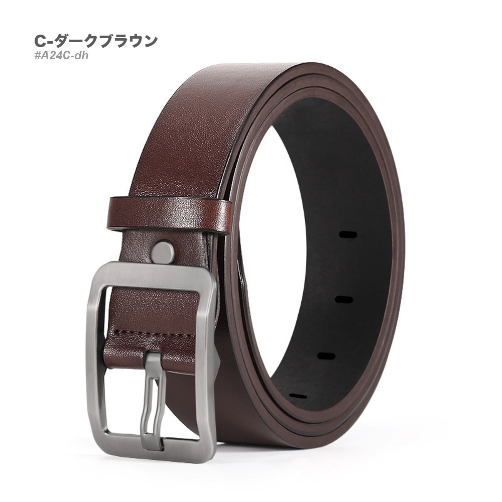 全品送料無料 tsa ベルト メンズ レザー 本革 シンプル ビジネス