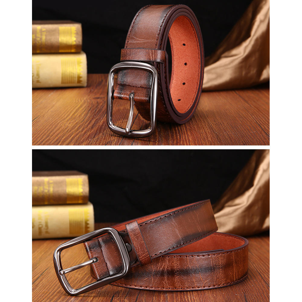 全品送料無料 tsa カジュアル レザー ベルト メンズ 本革 シンプル