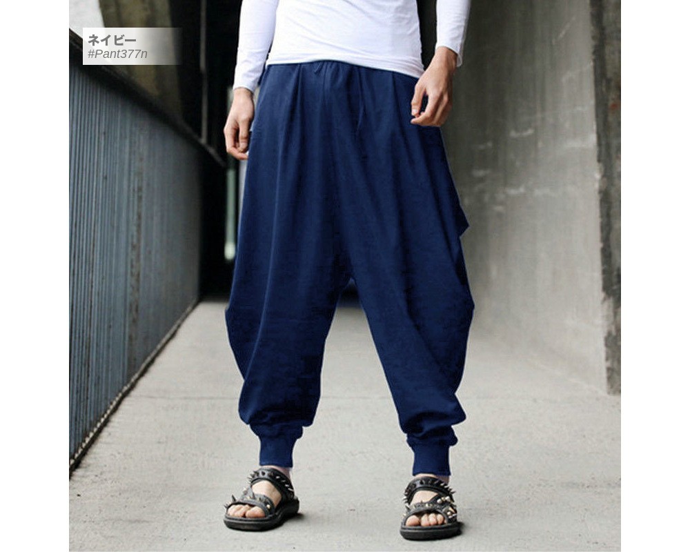 全品送料無料 tsa サルエルパンツ ワイドパンツ 無地 ジョガーパンツ