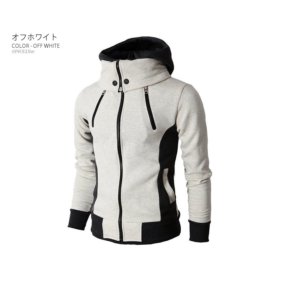 全品送料無料 期間限定 SALE ジップアップパーカー フェイクレイヤード