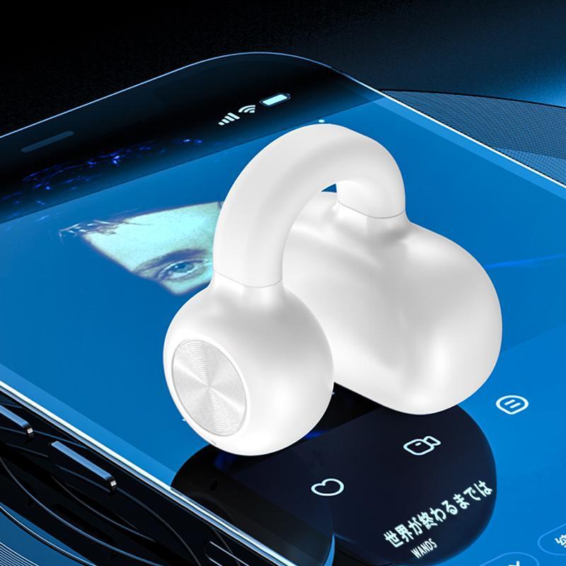 クリップ式 イヤホン Bluetooth5.3 耳を挟むタイプ 空気伝導