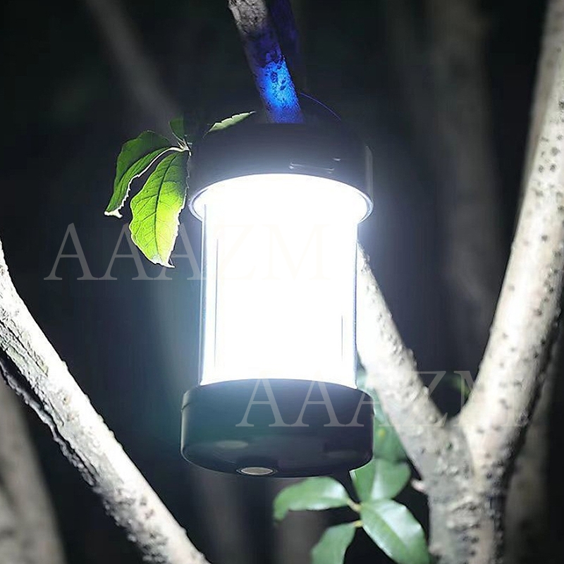 ソーラーライト LED 屋外 ランタン 円筒形 掛け式 USB ソーラー