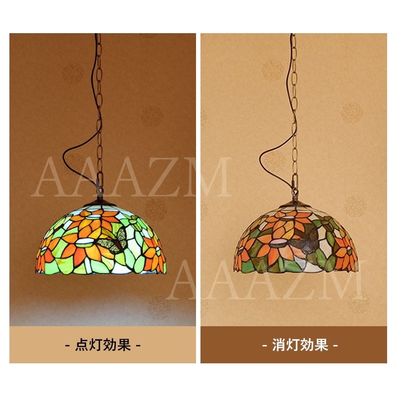 造形作家◆ステンドグラス ◆和風・三面に竹笹の柄のスタンドライト・照明器具 造形作家◇ステンドグラス ◇和風・三面に竹笹の柄のスタンド