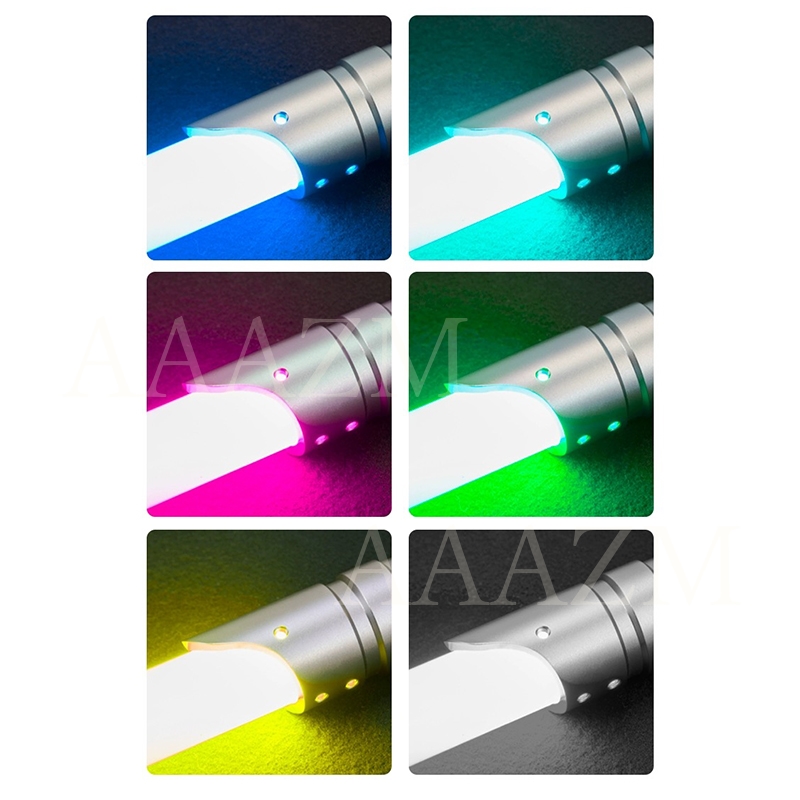 ライトセーバー 高級 USB充電 音 光る剣 12色 赤 RGB/LEDソード