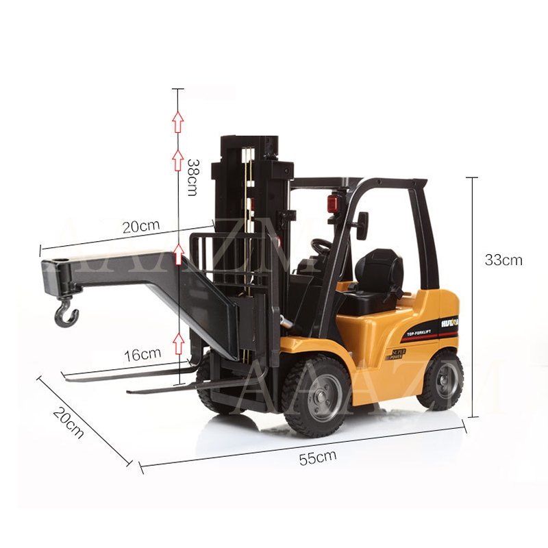 フォークリフト　ラジコン　1/12スケール【新品・未使用アウトレット品】 R/C建機 フォークリフト – 名城・伝統美 プラモデル | 童友社