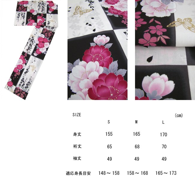 美品 桜 ナカノヒロミチトール・ワイド 小紋 浴衣A2987 美品 桜 ナカノヒロミチトール・ワイド 小紋 浴衣A2987 - メルカリ