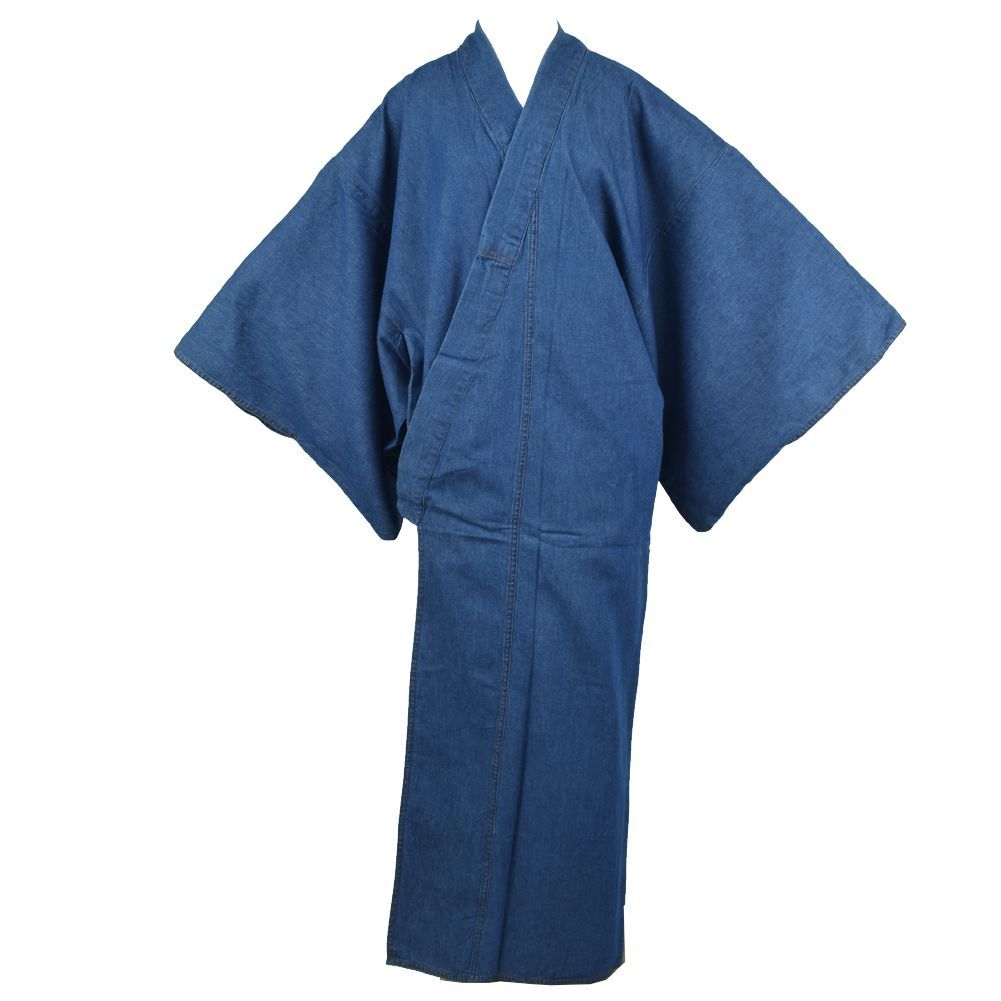 メンズ デニム着物 着物 洗える着物 敬老の日 父の日｜rakuichi-kimono｜02