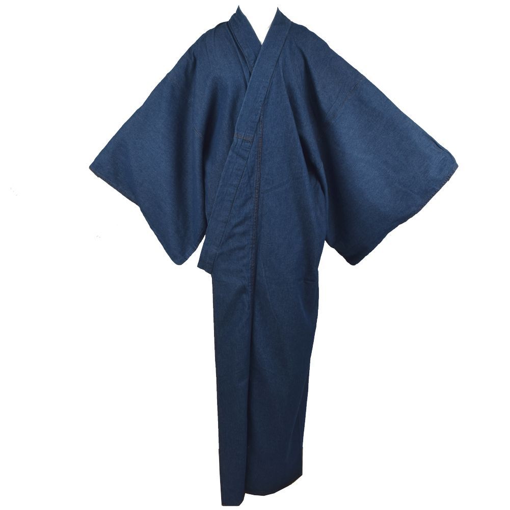 メンズ デニム着物 着物 洗える着物 敬老の日 父の日｜rakuichi-kimono｜05