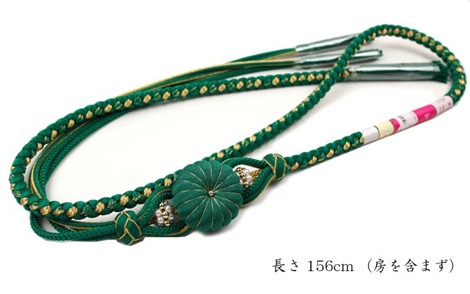 振袖用 帯締め帯揚げセット 緑 帯締め 帯揚げ 帯締 帯揚 総絞り 成人式