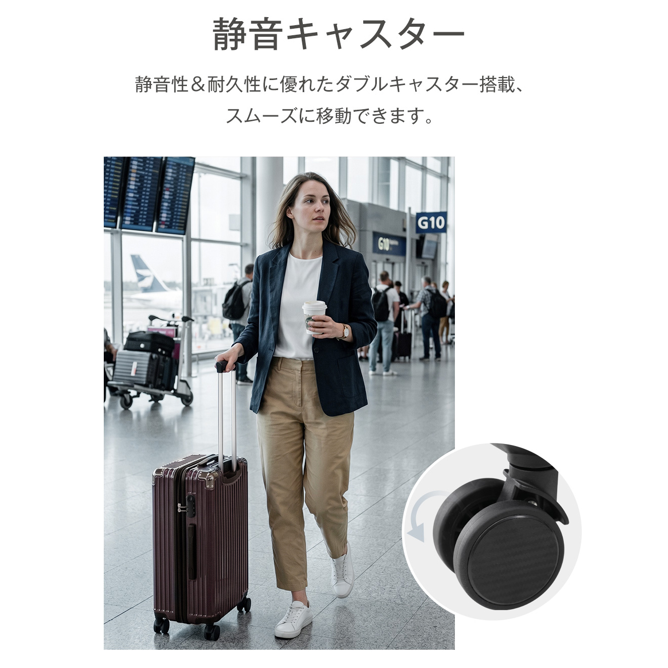 スーツケース Sサイズ 機内持込 容量拡張 軽量 キャリーバッグ 大容量