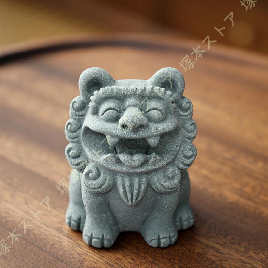 かわいい シーサー 置物 玄関 土産 ペア 招財風水開運 新築祝い 開店