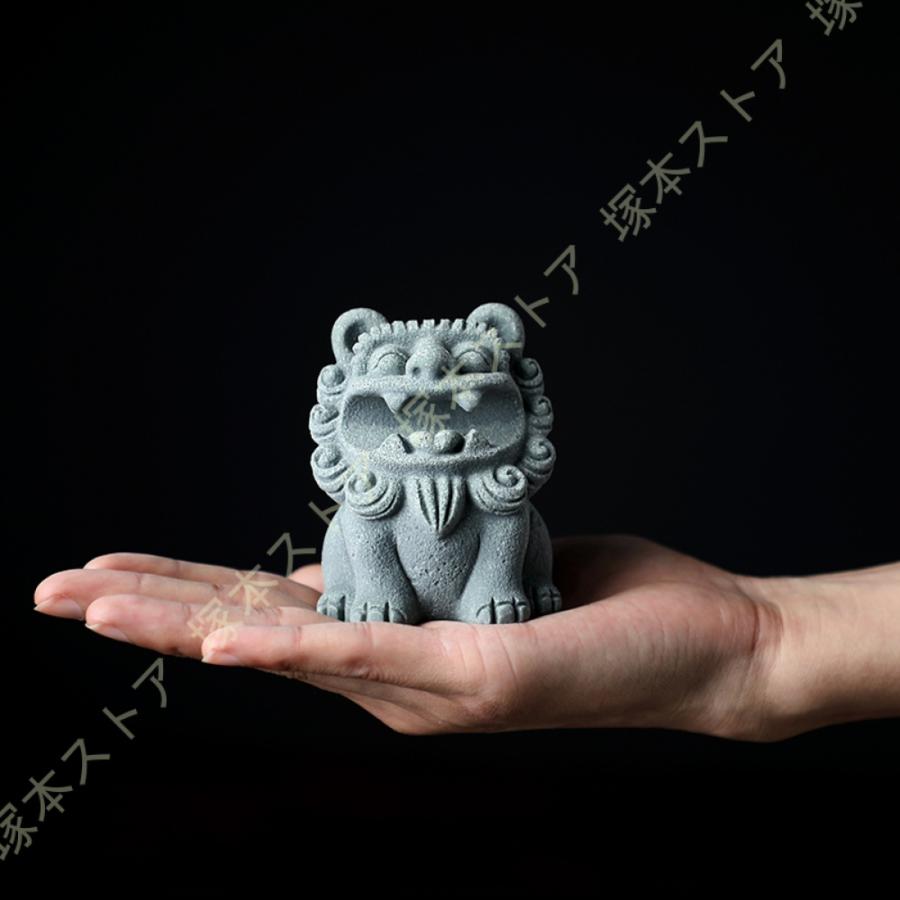 かわいい シーサー 置物 玄関 土産 ペア 招財風水開運 新築祝い 開店