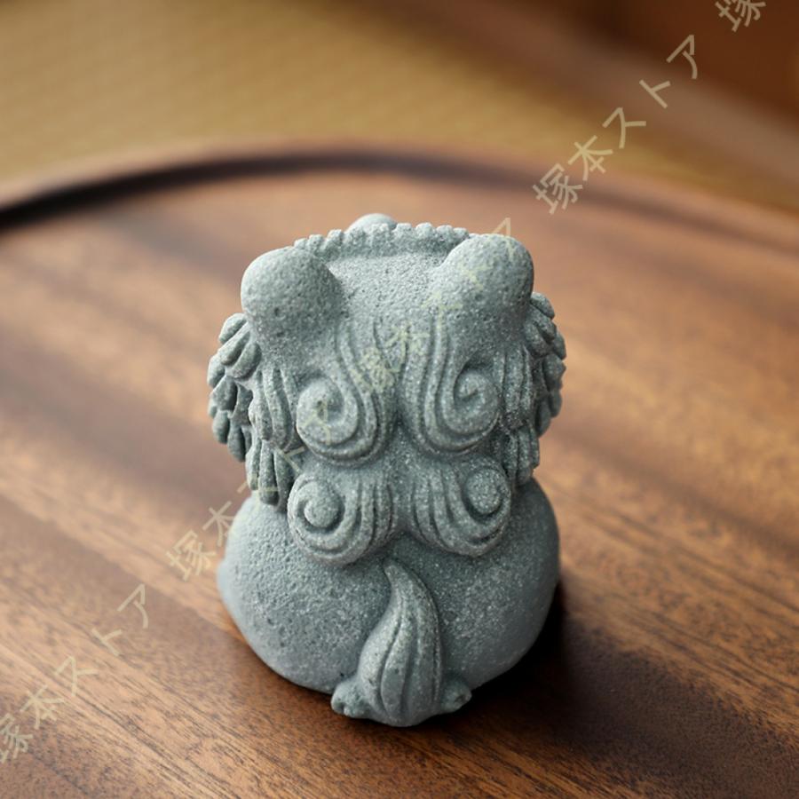 石製 シーサーの置物 2体セット　かわいい 石製 シーサーの置物 2体セット かわいい 楽天市場】かわいい シーサー