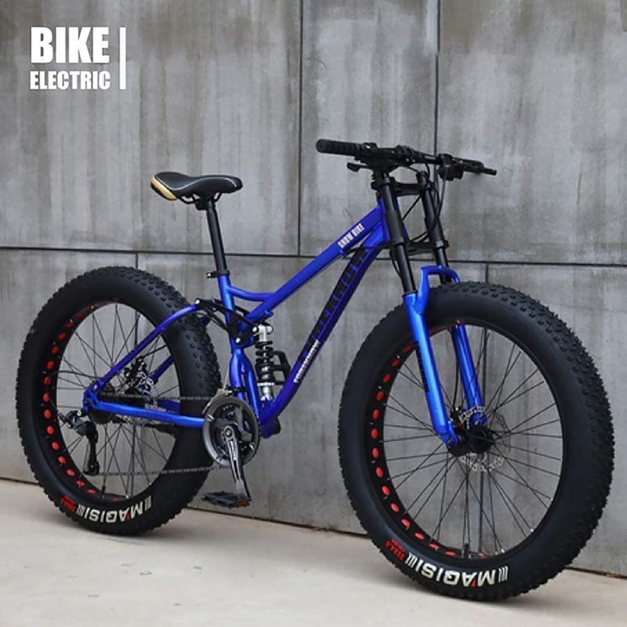 ビーチスノーモービルファットバイク可変速自転車フルサスペンション