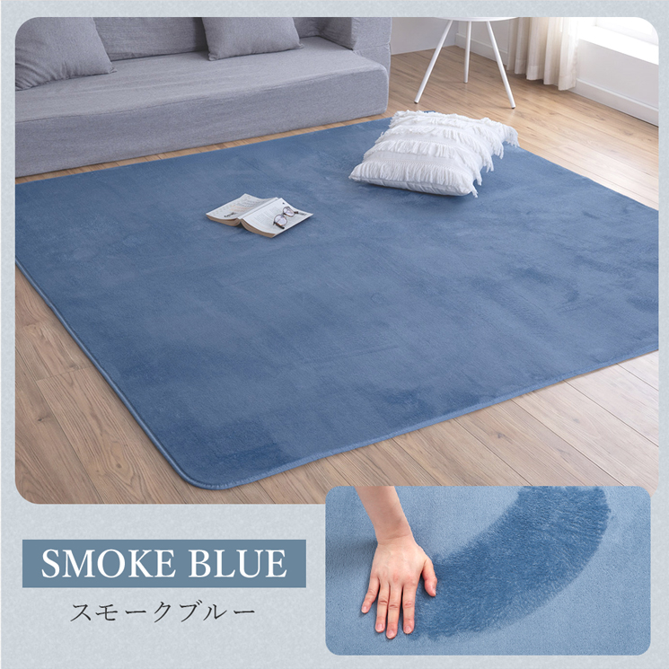 Sylphease（シルフィーズ） ラグ 洗える 防ダニ 抗菌 防臭 無地