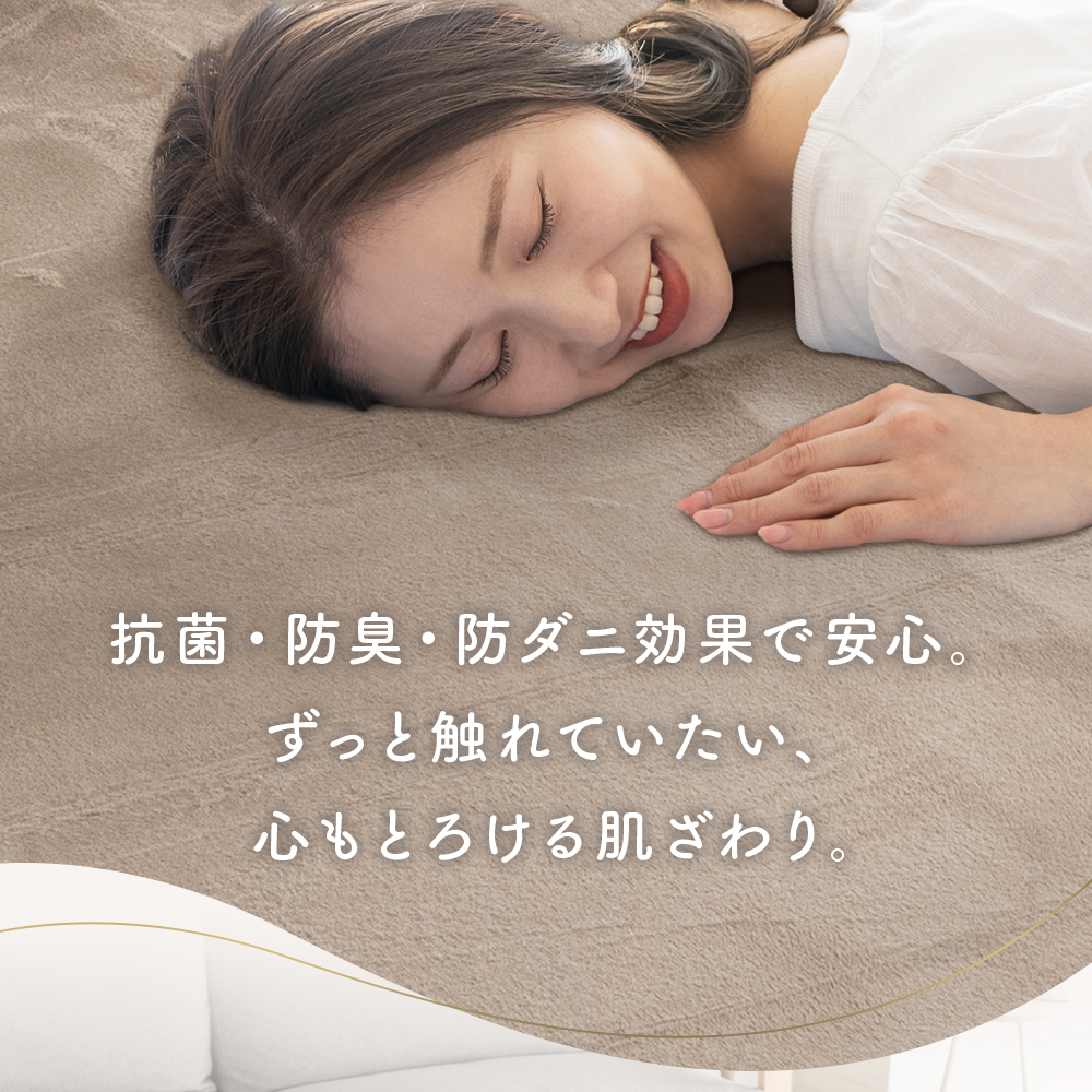 セール10%OFF ラグ 3畳 カーペット 洗...の詳細画像1