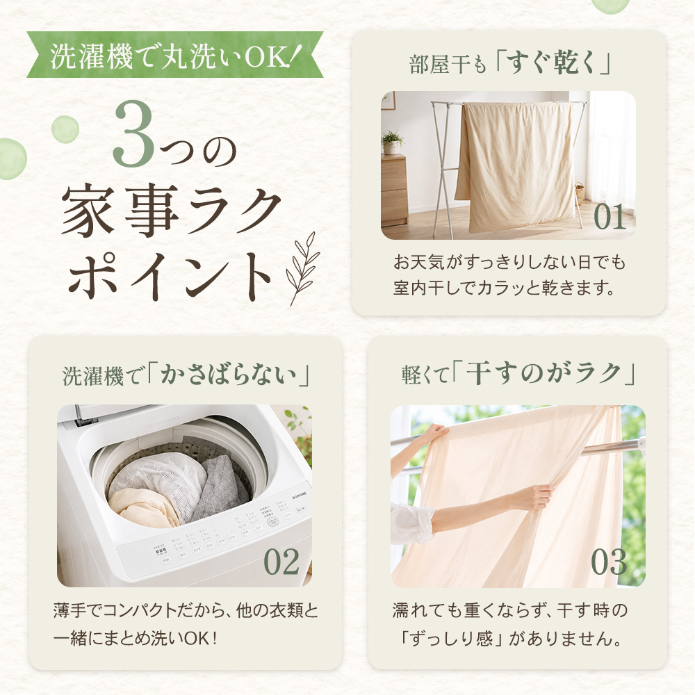 ボックスシーツ ベッドカバー ダブル マットレ...の詳細画像5