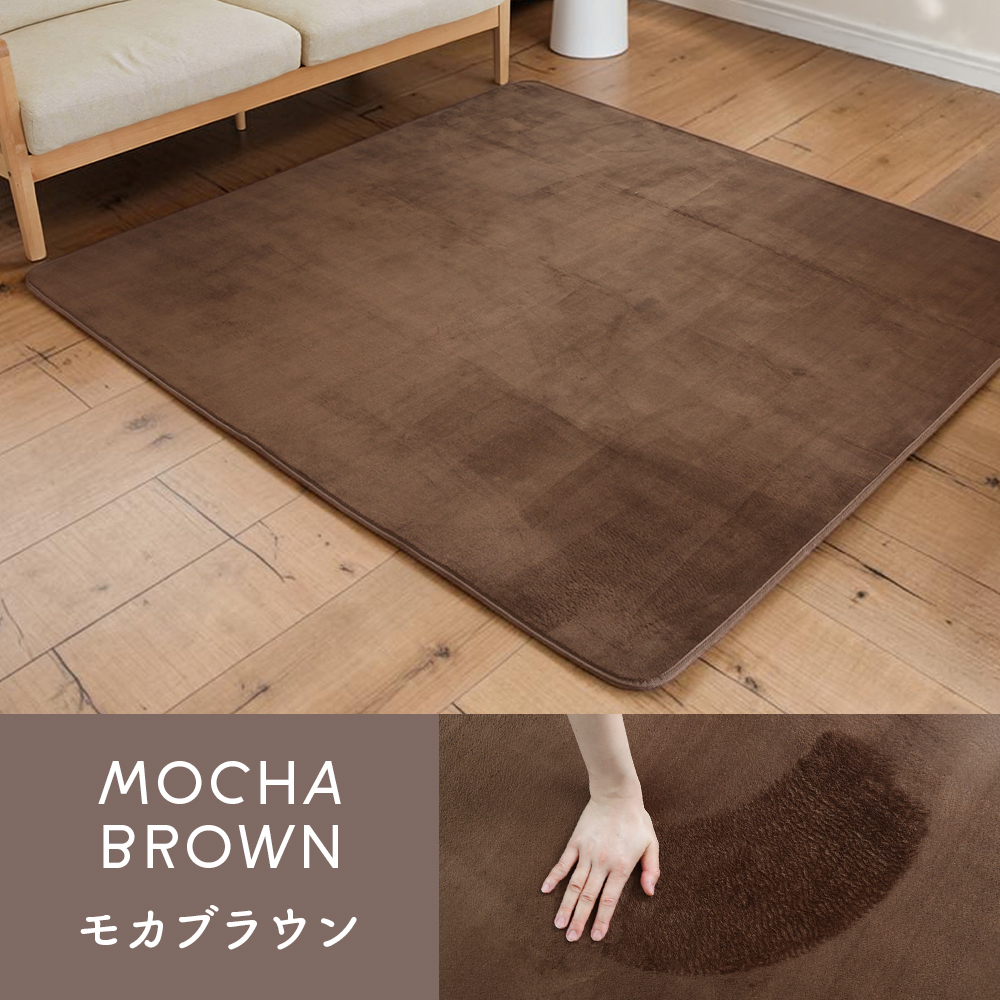 Sylphease（シルフィーズ） ラグ 洗える 防ダニ 抗菌 防臭 無地