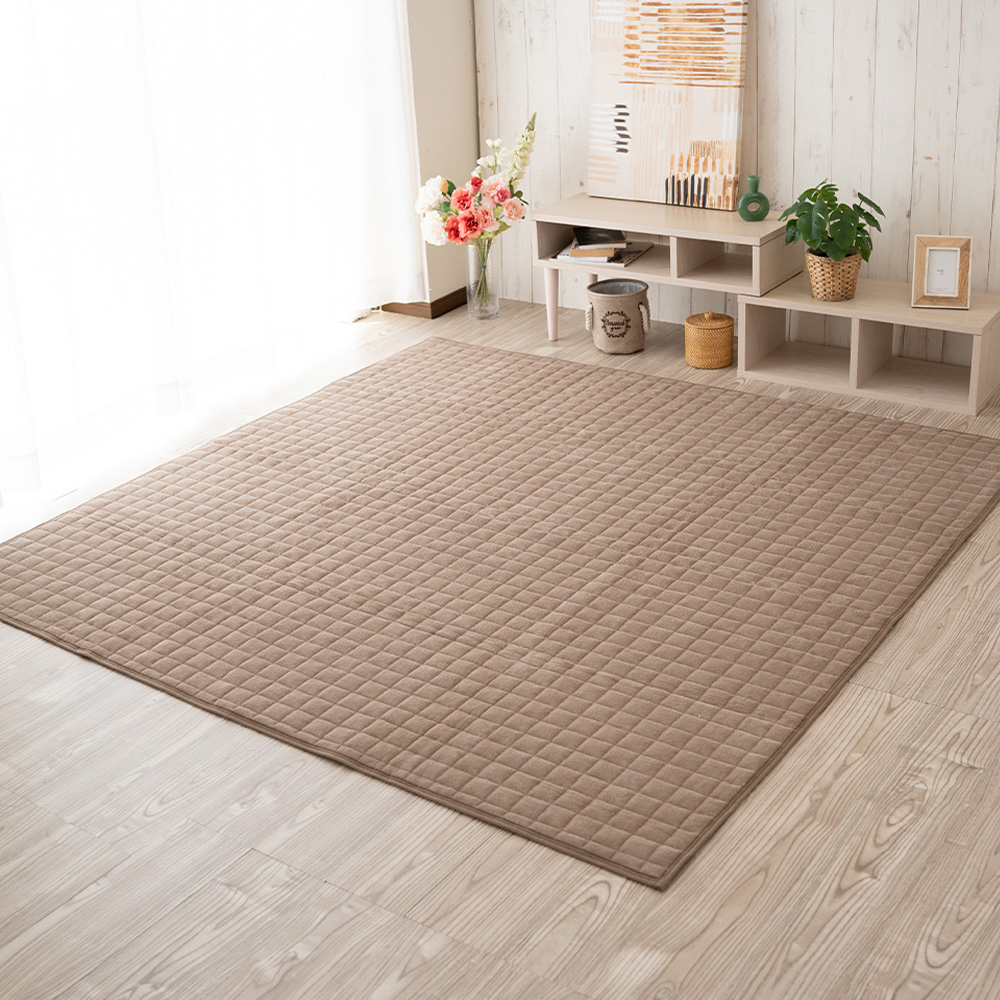 Sylphease（シルフィーズ） ラグ 洗える 綿 タオル地 1.5畳 オール