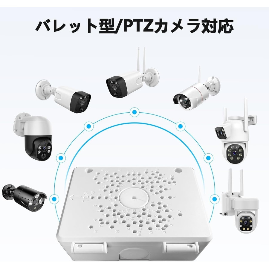 新商品！ ABS材質】カメラ用 防水 ジャンクションボックス IPカメラ用