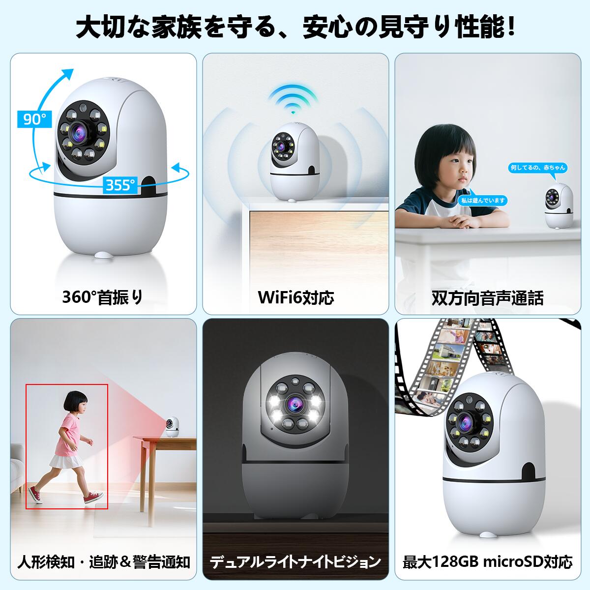 モニター カメラ 監視 ペット ベビー Amazon.co.jp: ZAIDER ベビーモニター モニター付き 見守り