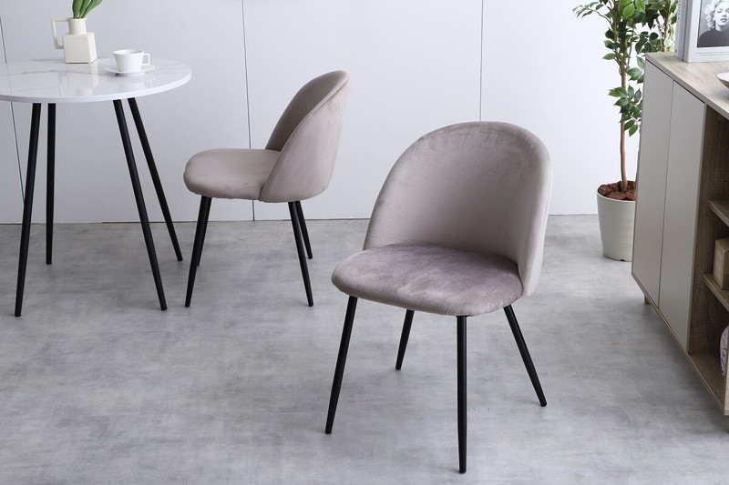 ダイニングチェア 椅子 かわいい 北欧モダン レトロ くすみカラー