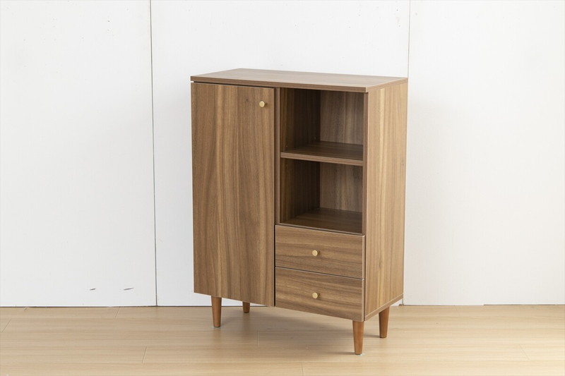 棚 ラック キャビネット 扉付き ナチュラルモダン おしゃれ シンプル