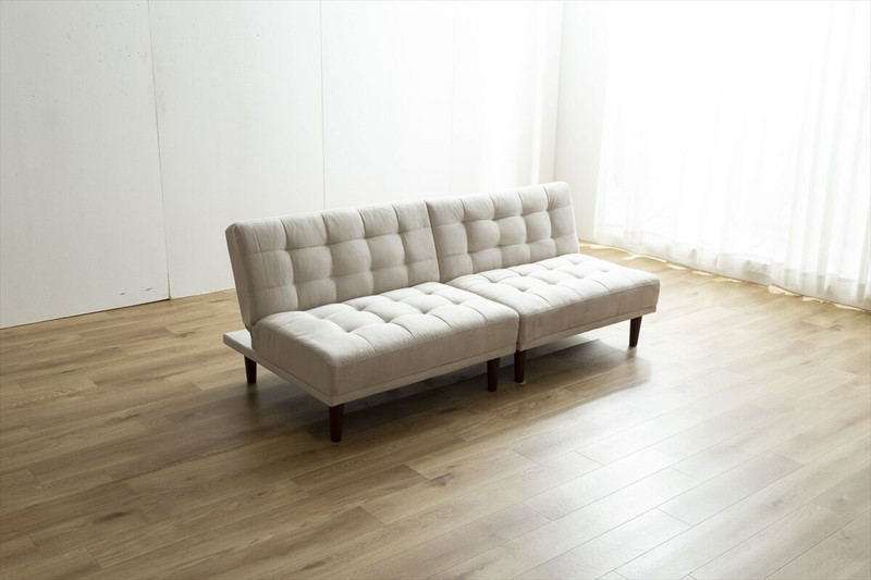 ソファー　ソファーベッド　二人掛け　ナチュラル　シンプル ソファーベッド 2人掛け おしゃれ リクライニング ナチュラルモダン