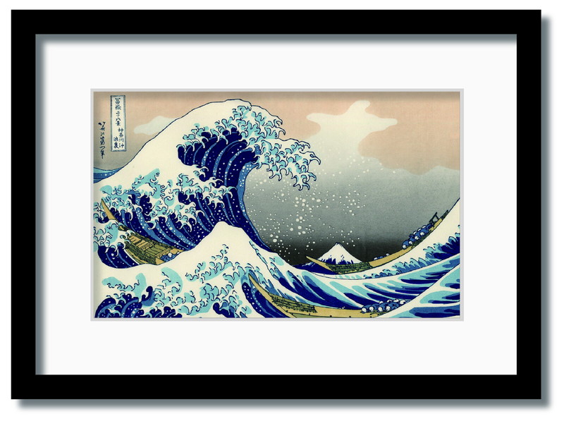 ファブリックパネル アートフレーム 日本風 和 江戸 壁掛け ウォール