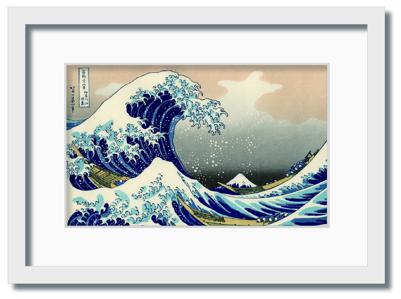 ファブリックパネル アートフレーム 日本風 和 江戸 壁掛け ウォール