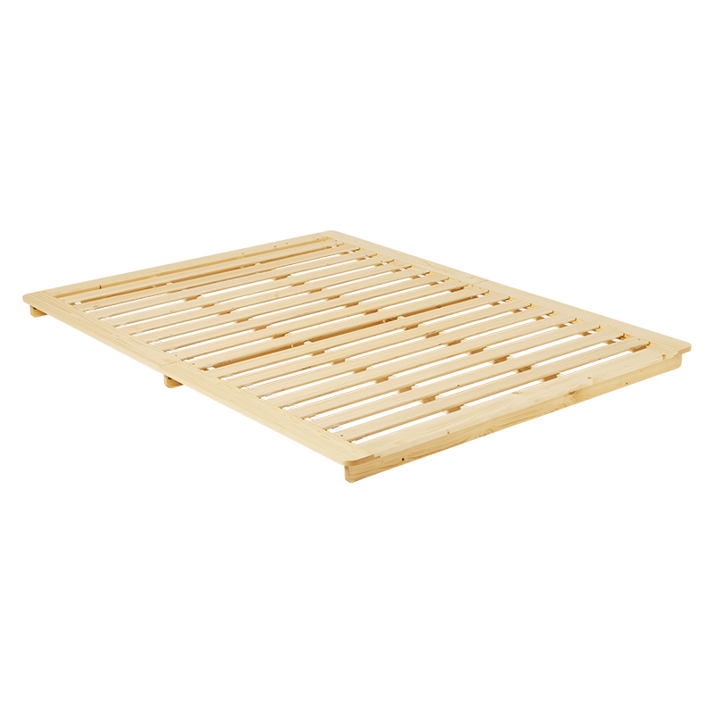 ステージベッド ダブル おしゃれ 北欧モダン すのこ ロータイプ 低床 フロアベット スノコ 耐荷重150kg_2