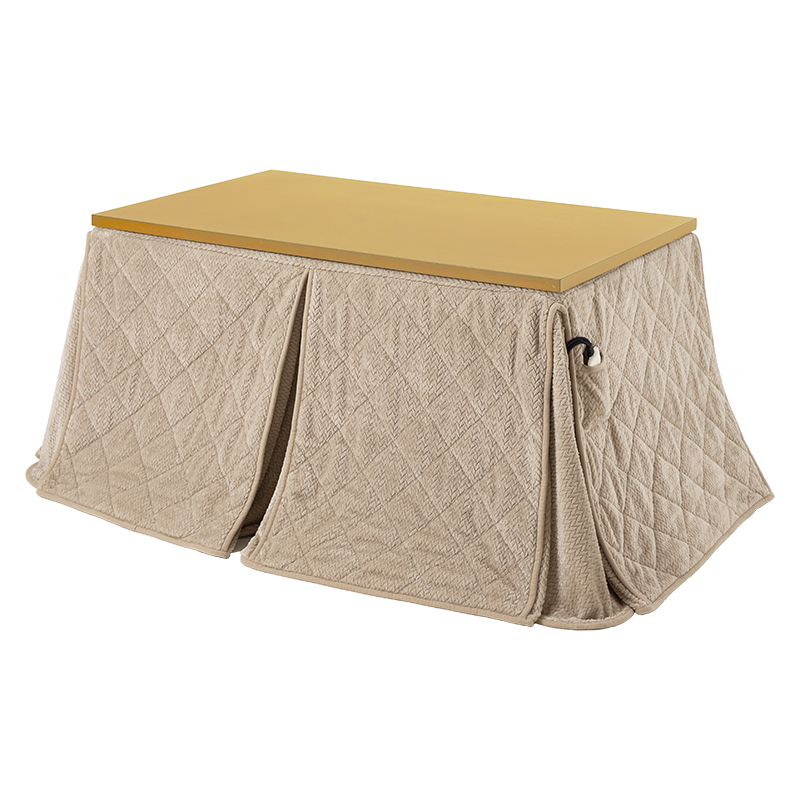 HAGiHARA（萩原） ダイニングこたつテーブル うす掛布団付き2点セット