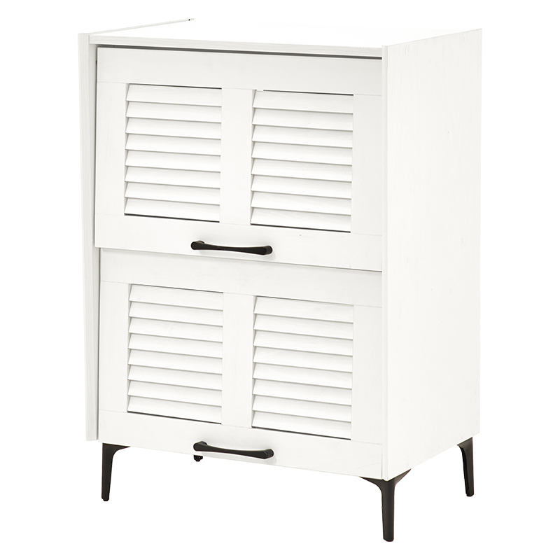 HAGiHARA（萩原） シューズラック 棚 木製 北欧モダン おしゃれ 薄型