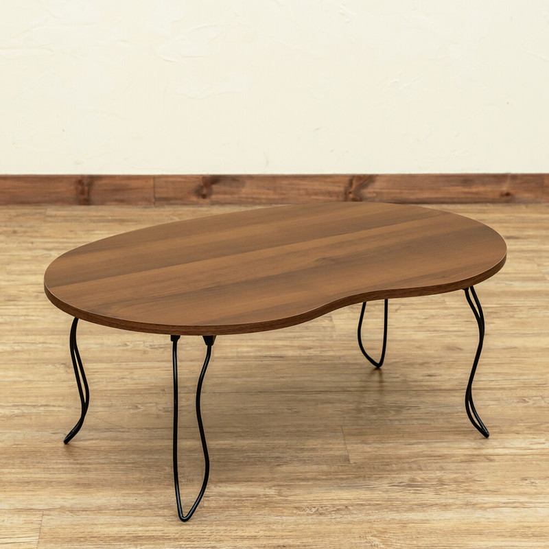 テーブル 折り畳み ローテーブル センターテーブル 折りたたみ 木製 