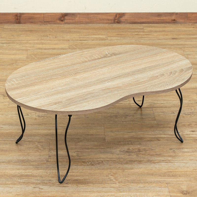 テーブル 折り畳み ローテーブル センターテーブル 折りたたみ 木製 