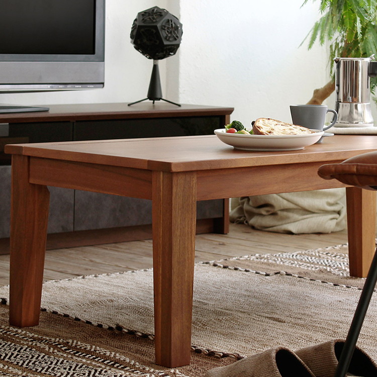 東谷 ローテーブル おしゃれ 木製 木目 レトロ ヴィンテージ 机 デスク