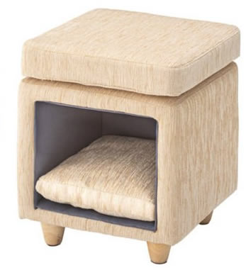 ペットハウス 犬猫 スツール 椅子 おしゃれ ナチュラルモダン かわいい